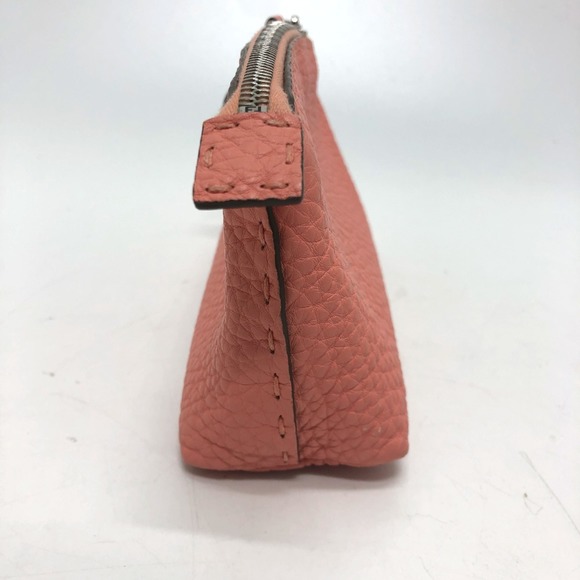 Fendi 8N0114 Cosmetics Pouch makeup pouch Pouch pink SilverHardware